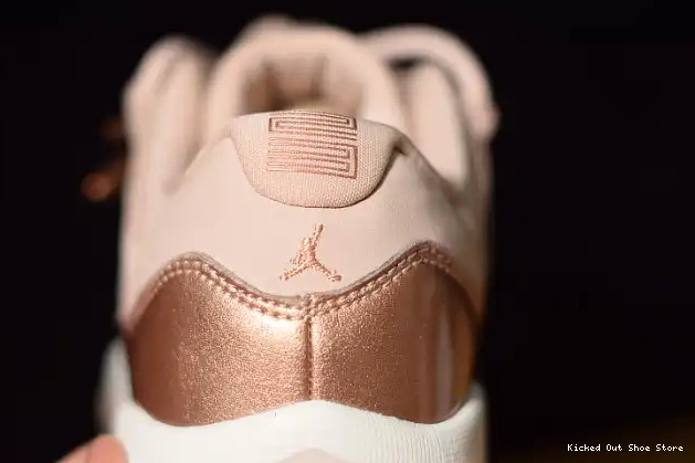 Kicked Out Shoe Store Rose GS 11 Gold Jordan Low Air AH7860-105 0517
